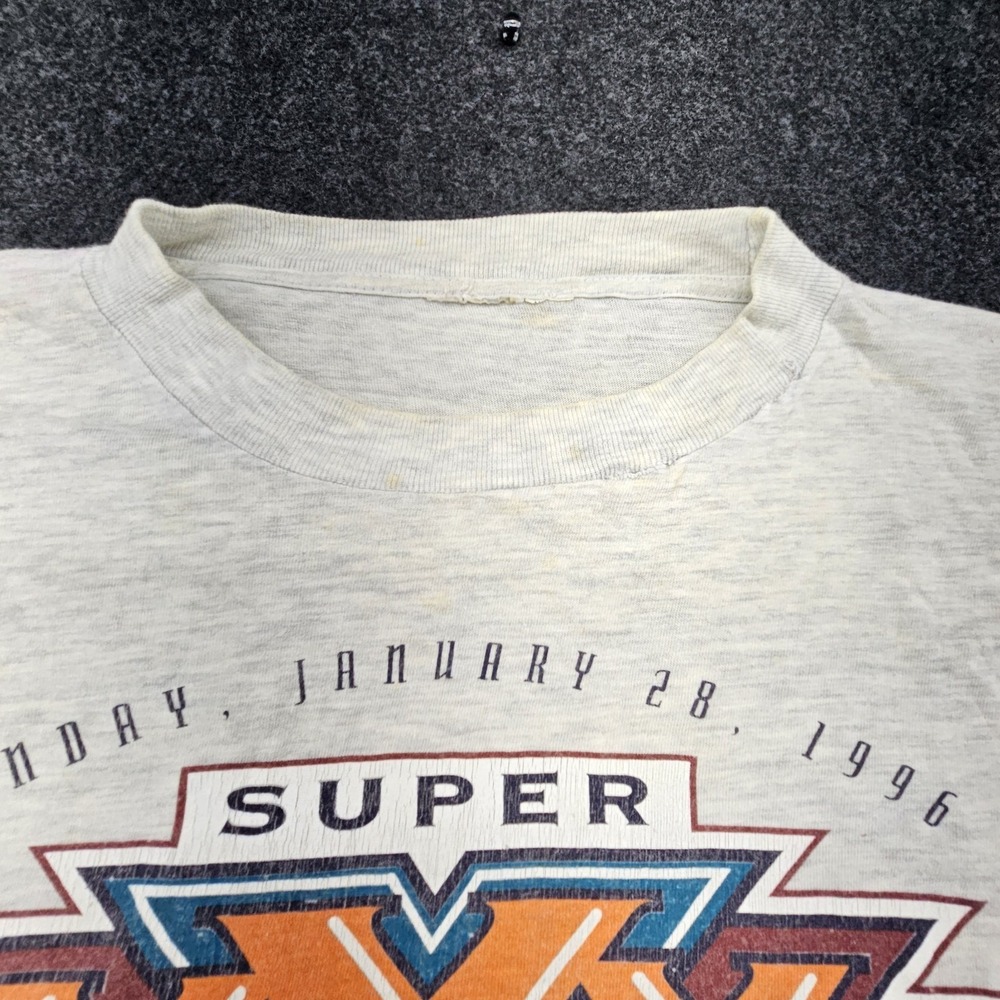 Vintage NFL T-Shirt Stadium Cowboys Steelers Super Bowl XXX Size L Sundevil 96 - Picture 10 of 16
